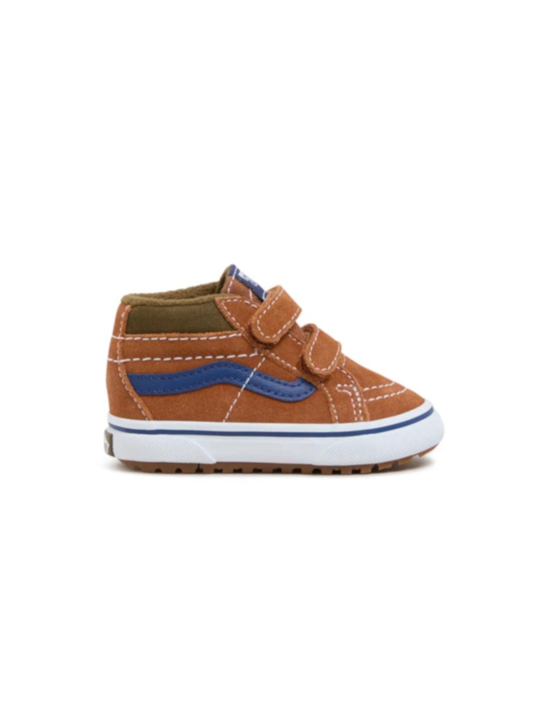 Chaussures pour garçon Vans Mte sk8 mi réédition Marron. 4/5