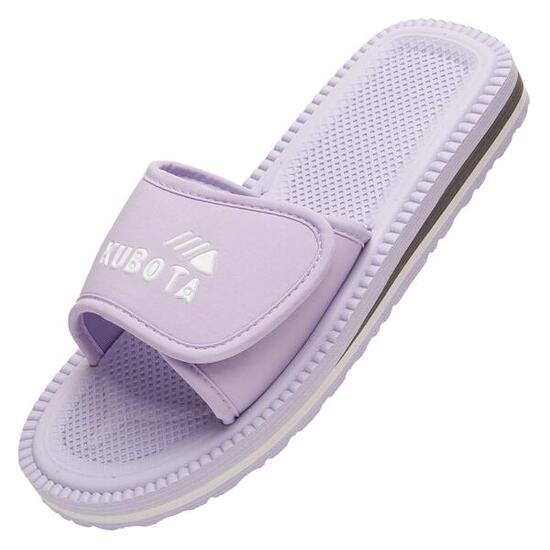 Kubota Badelatschen mit Klettverschluss Damen Badeschlappen