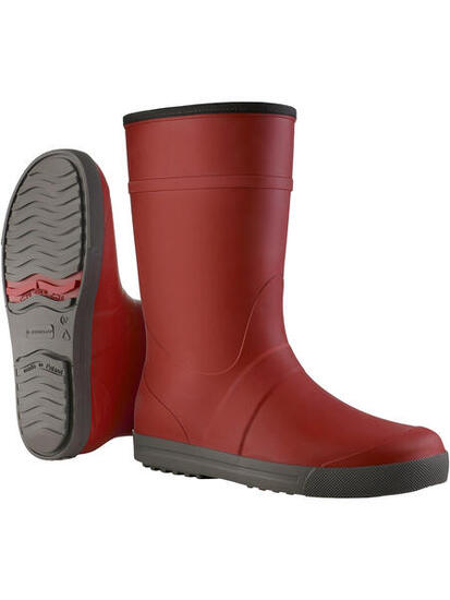 DUNLOP Bottes PB0KV45 Amsterdam rouge bordeaux