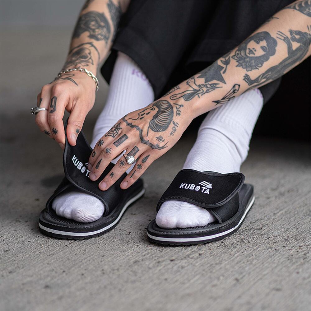 Kubota Claquettes à scratch Femme Chaussures 7/7