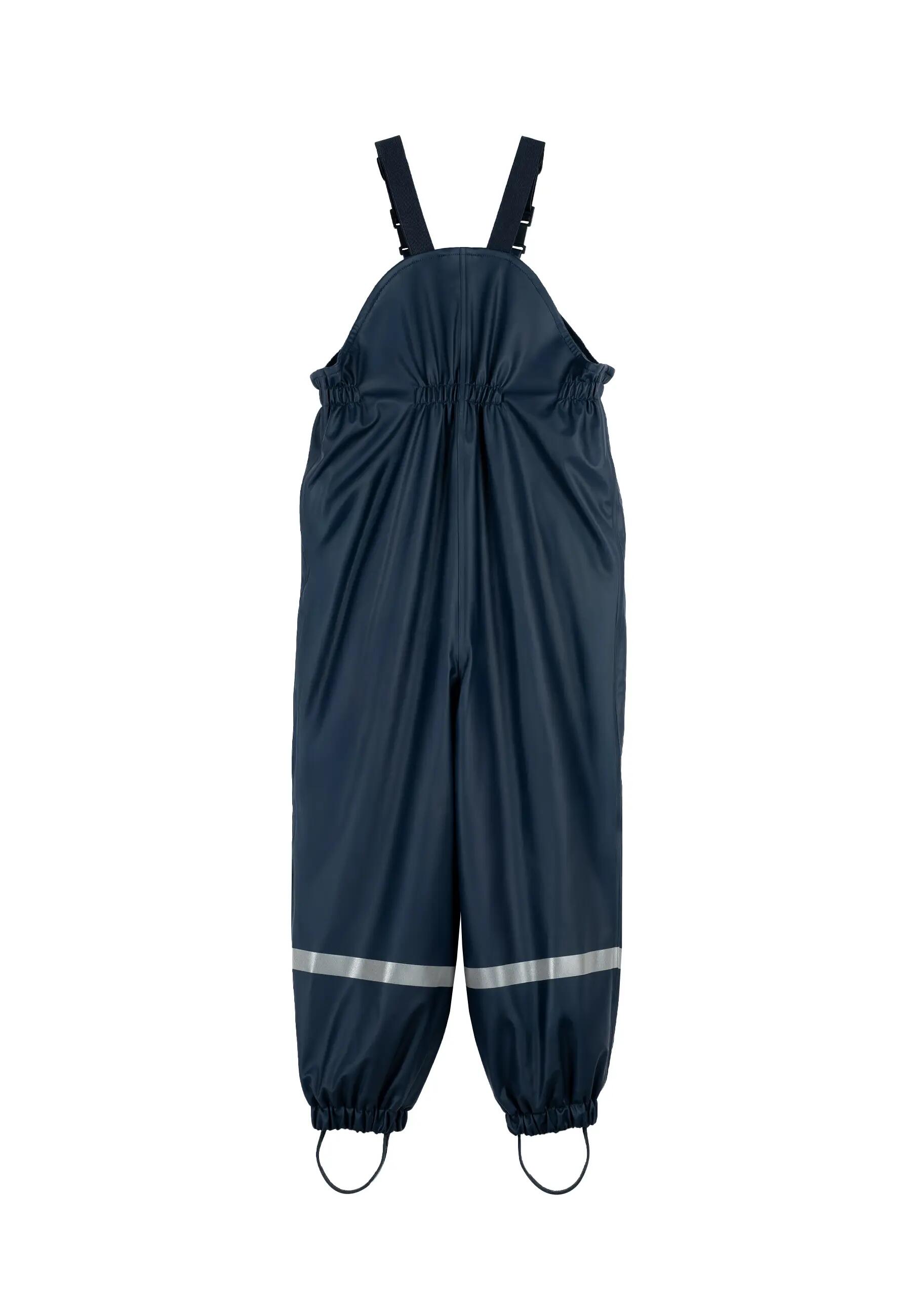 BMS gefütterte Regenlatzhose für Kinder mit Fleece 2/4
