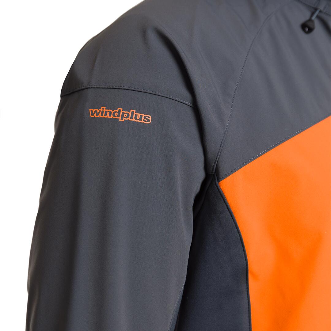 Chaqueta para Hombre Trangoworld Venoste Gris/Naranja/Gris 4/5