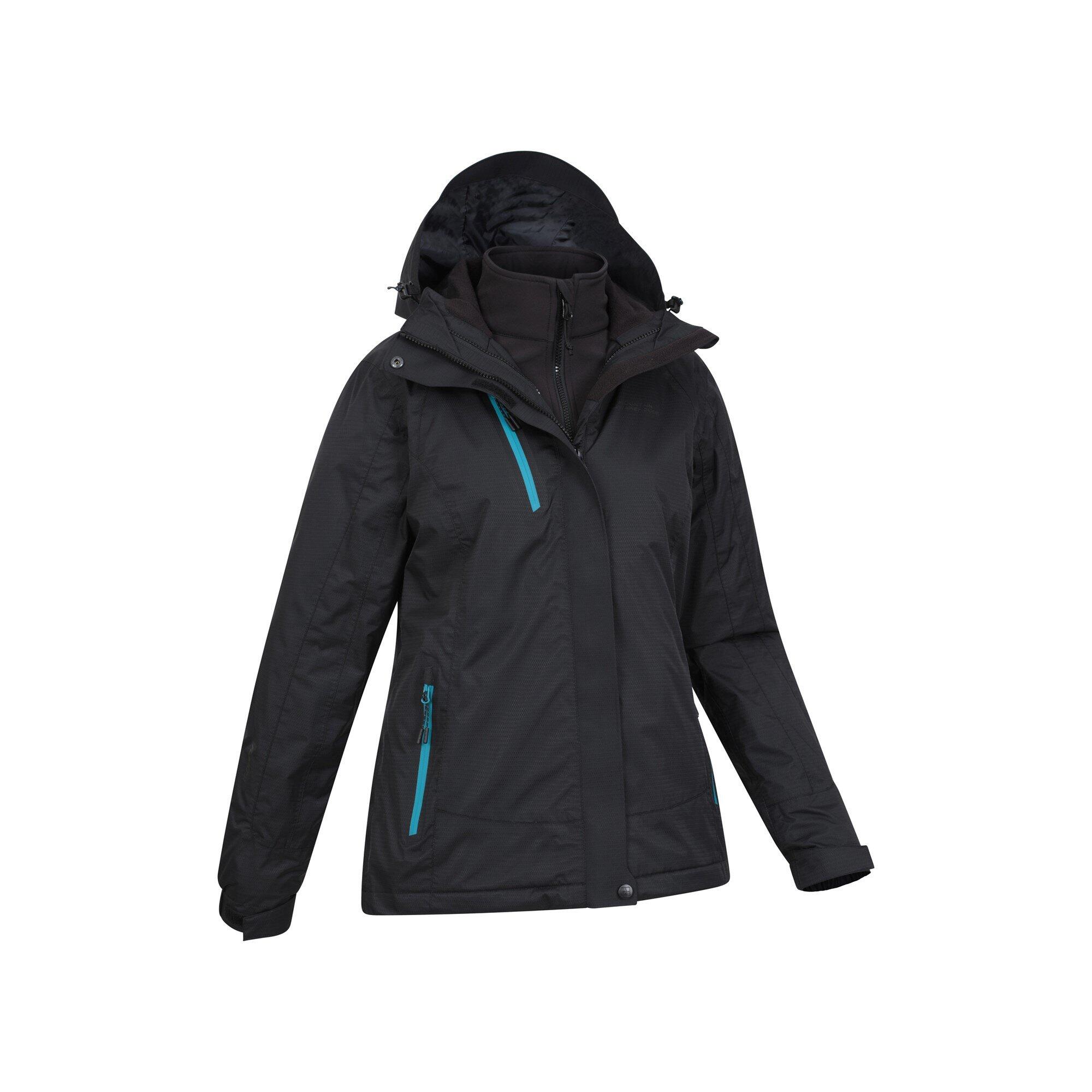 Mountain Warehouse Bracken Extreme Damen 3-in-1 Jacke - Wasserdicht 6/7