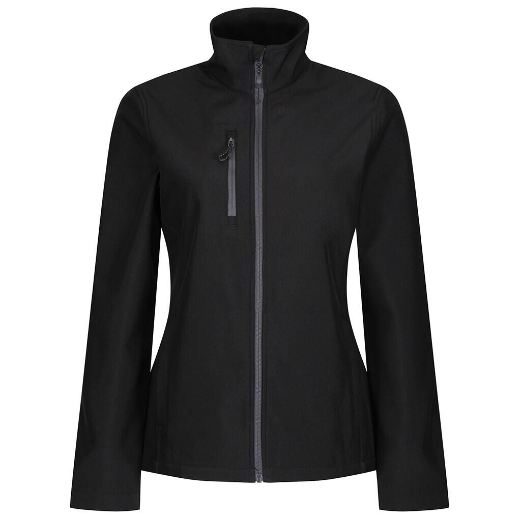 REGATTA Womens/Ladies Honestly Made Recycled Soft Shell Jacket (Black)