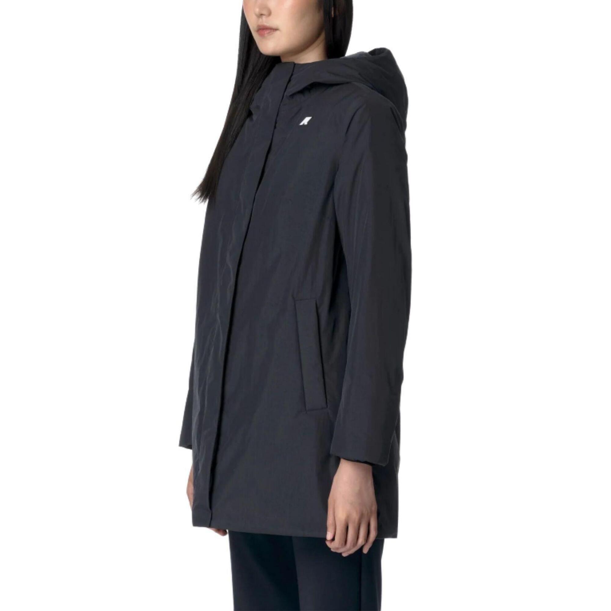 K-way - Giacca Donna Sophie Soft Touch Marmotta - Doudoune Synthétique - Bleu - Decathlon