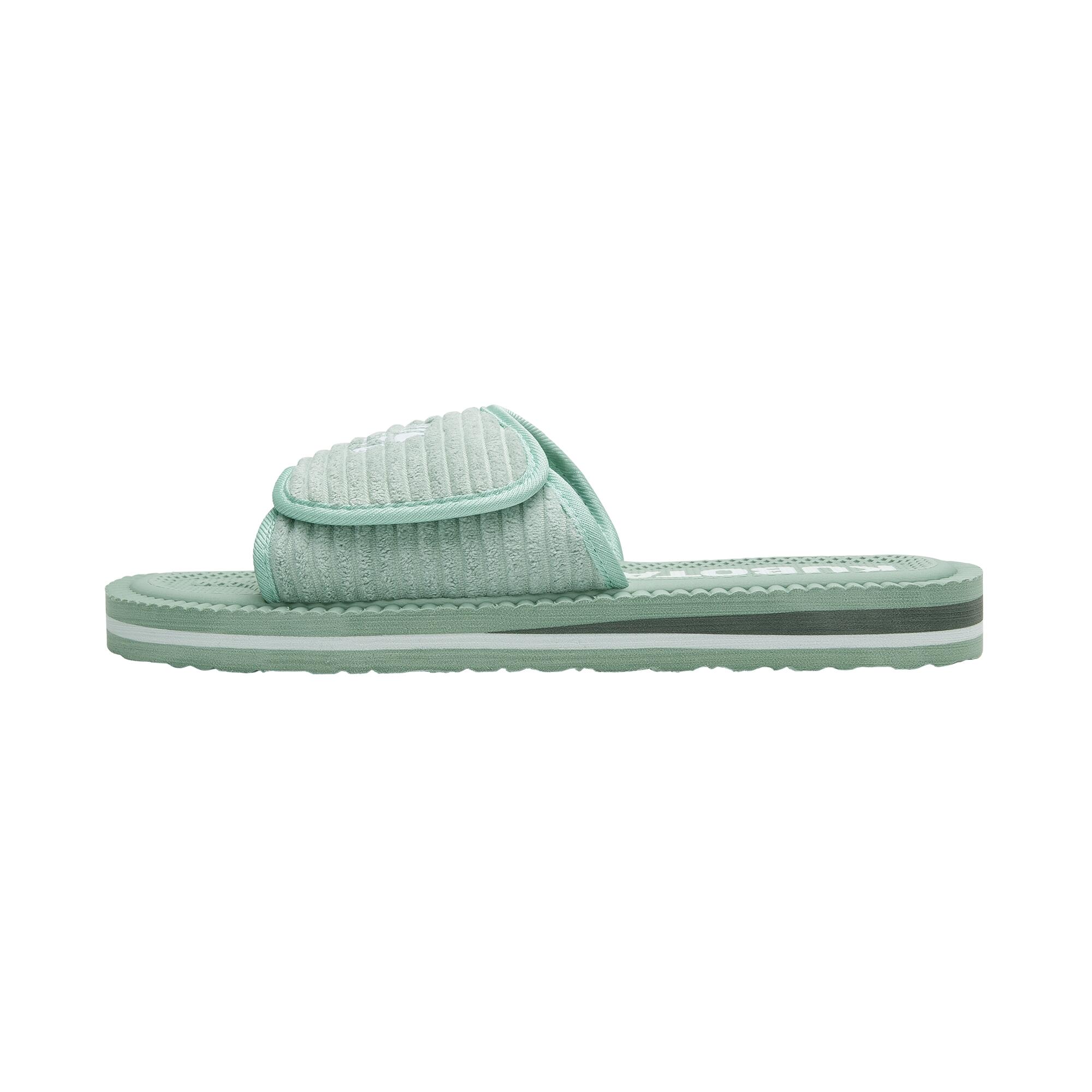 Kubota Cord Claquettes à scratch Femme Chaussures 3/6