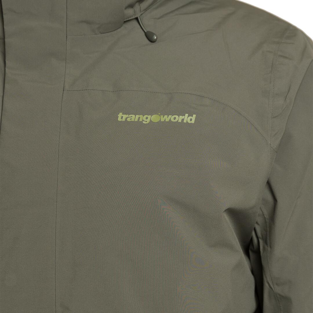 Chaqueta para Hombre Trangoworld Balerna termic Verde/Verde Impermeable 3/5