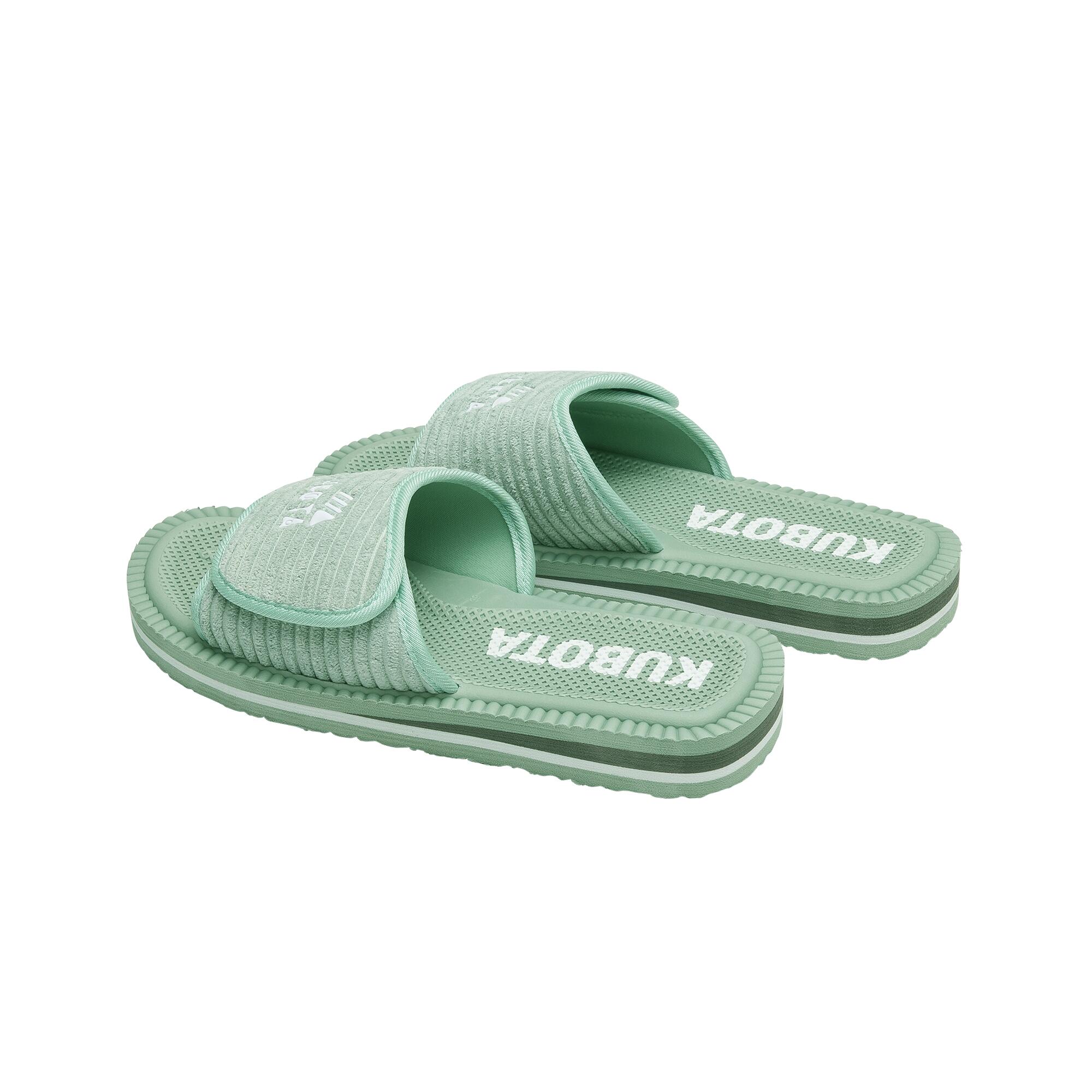 Kubota Cord Claquettes à scratch Femme Chaussures 6/6