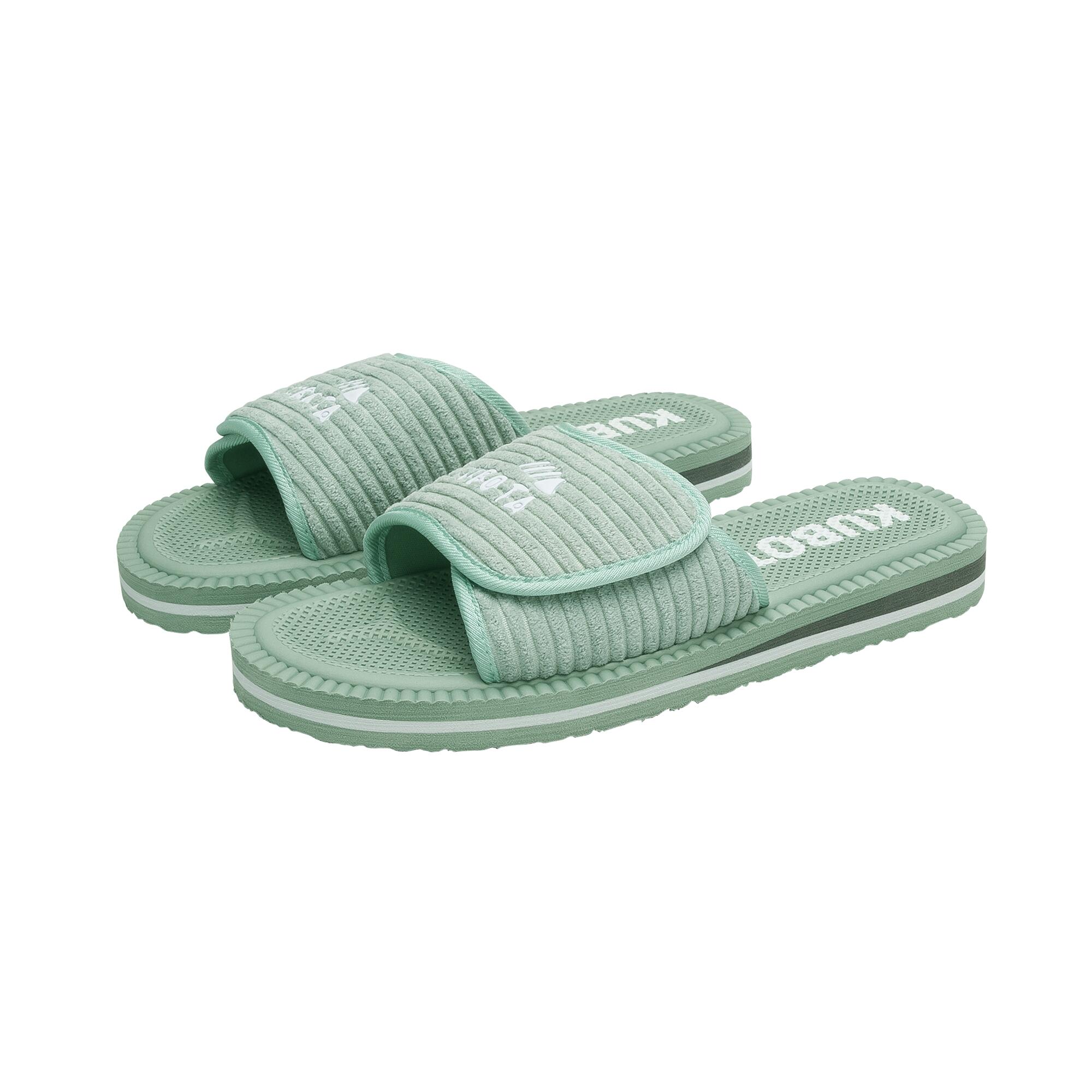 Kubota Cord Claquettes à scratch Femme Chaussures 5/6