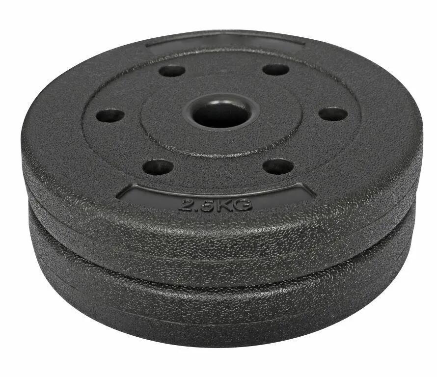 Set 4 discuri greutati, 4x2, 5kg 3/7