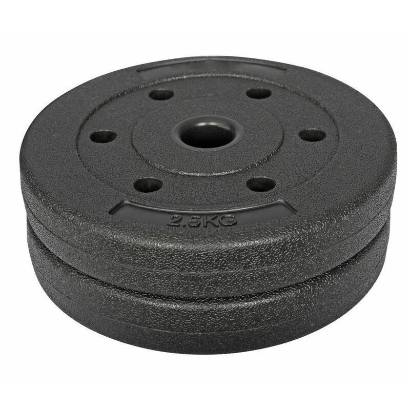 Set 4 discuri greutati, 4x2, 5kg