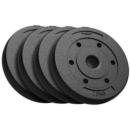 Set 4 discuri greutati, 4x2, 5kg 2/7