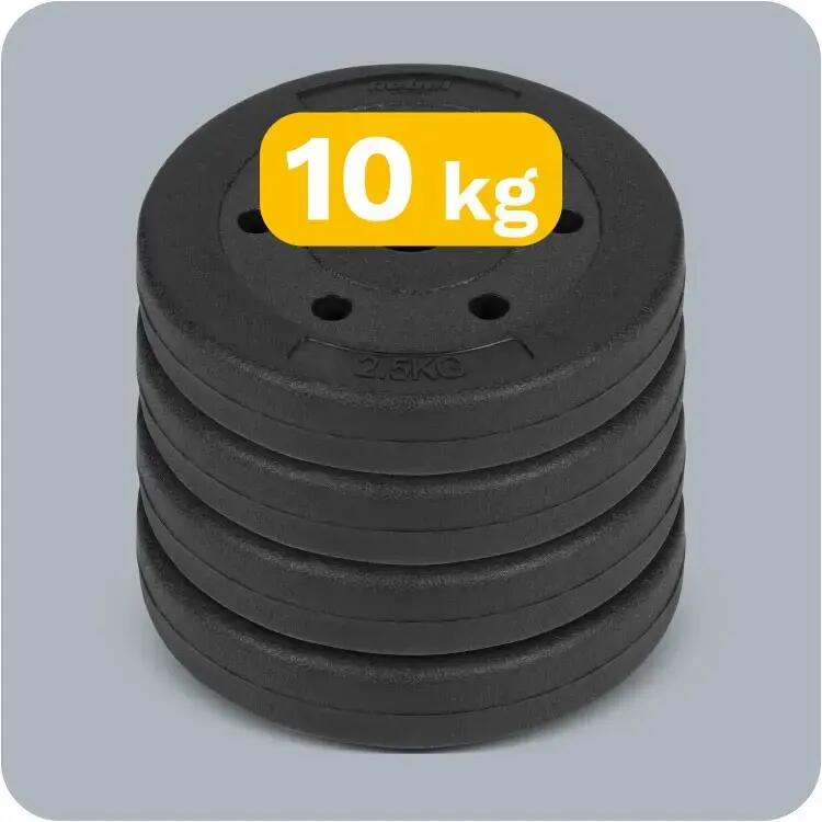 Set 4 discuri greutati, 4x2, 5kg 6/7