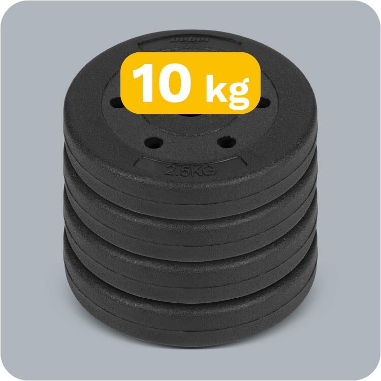 Set 4 discuri greutati, 4x2, 5kg