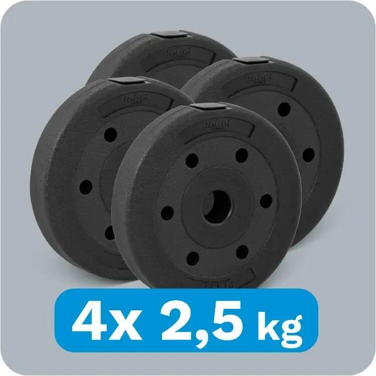Set 4 discuri greutati, 4x2, 5kg 7/7