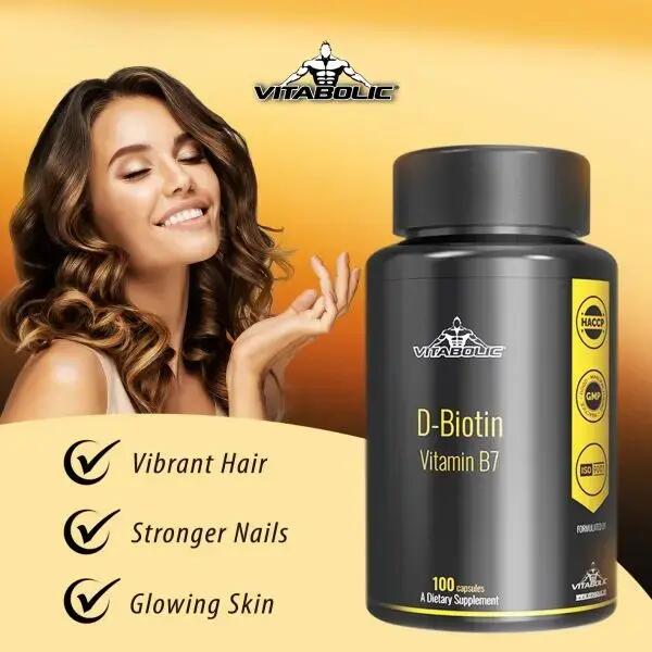 D-Biotin B7-vitamin 100 kapszula 2/2