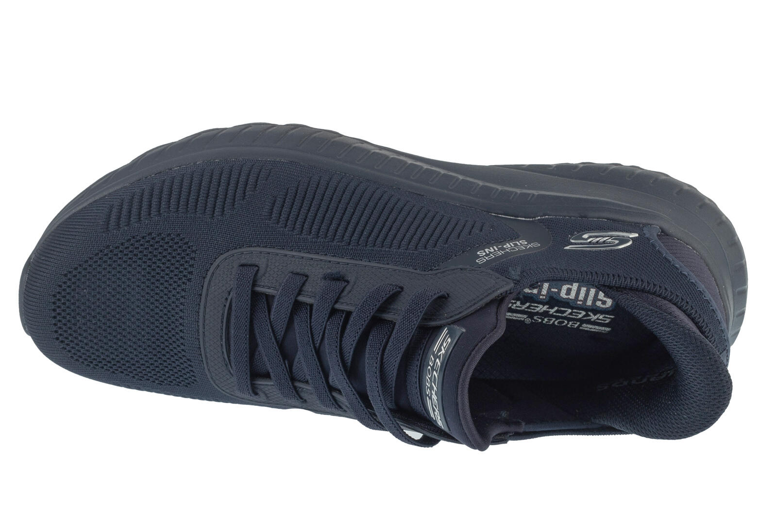 Chaussures Skechers BOBS Squad Chaos Bleu 3/4