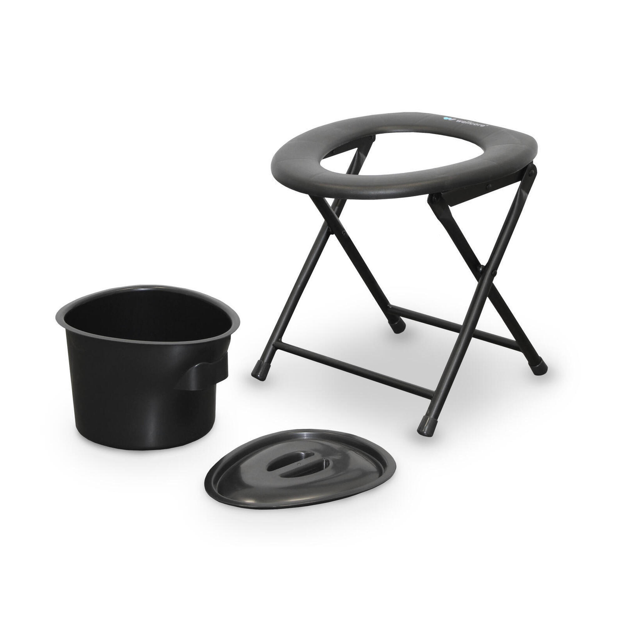 Wellcore - Chaise De Toilettage Wellcore Avec Chaise D'aisance - Toilette Sèche - Decathlon