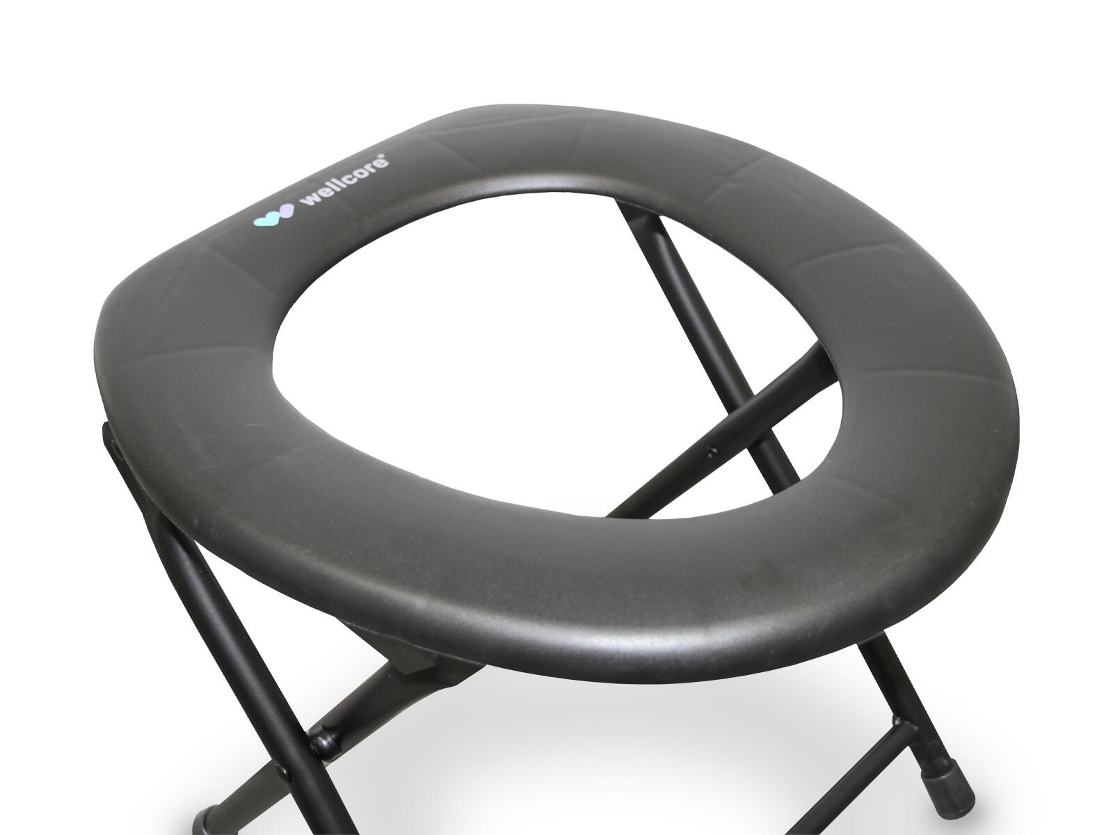 WC Portátil Plegable WELLCORE con Cubo y Tapa para Camping y Viajes 5/5