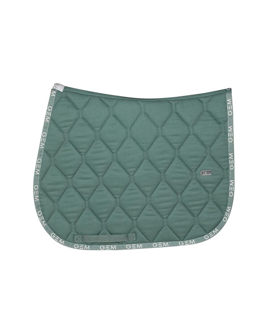 Tapis de selle LOVE Obstacle Bleu pacifique - GEM 2/7
