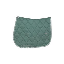 Tapis de selle LOVE Obstacle Bleu pacifique - GEM