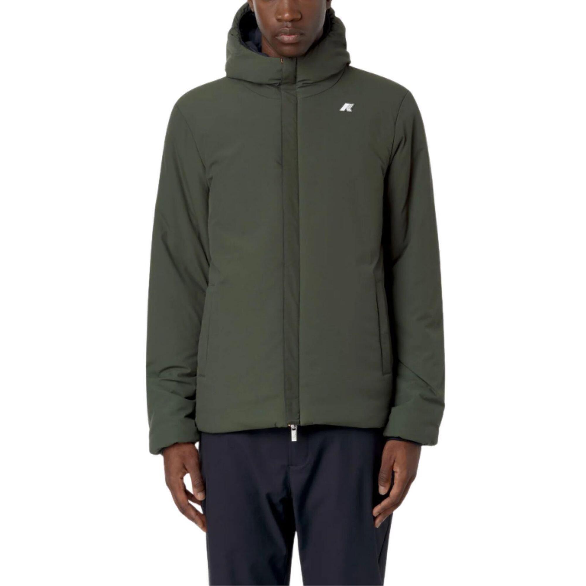 K-way - Giacca Uomo Jack St Warm Reversible - Doudoune Synthétique - Bleu|vert - Decathlon