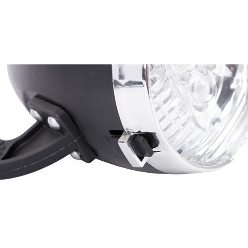 Lampka rowerowa przednia LED Xqmax retro 6/7