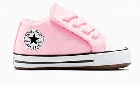 Scarpe bambina da culla converse chuck taylor all star - rosa 2/6