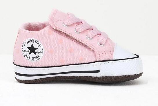 Scarpe bambina da culla converse chuck taylor all star - rosa 4/6