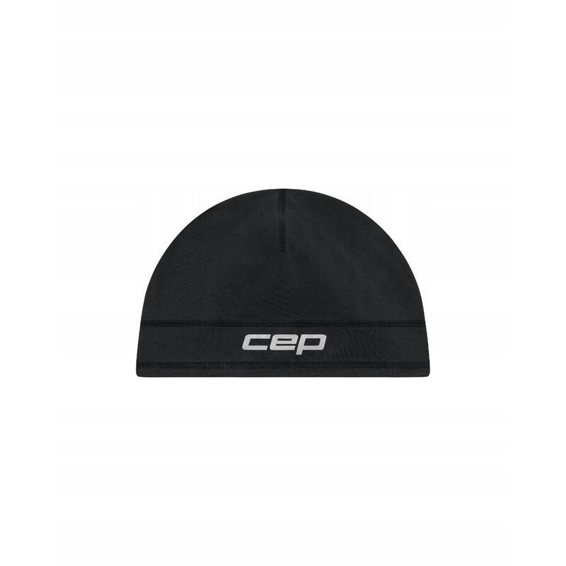 Căciulă alergare termală CEP Core Run Thermal Beanie | protecție vânt - black