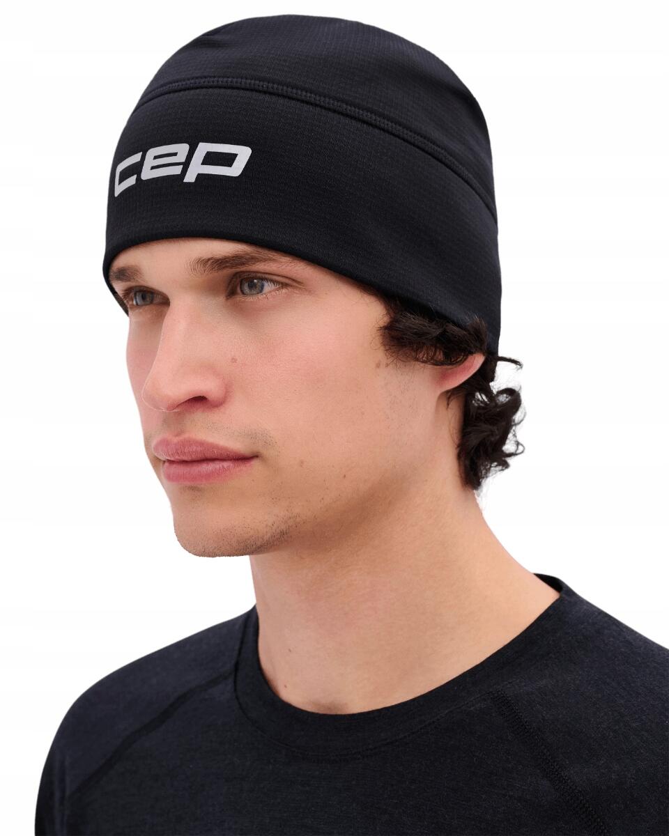 Ciepła zimowa czapka termiczna beanie unisex Core Run CEP 5/7