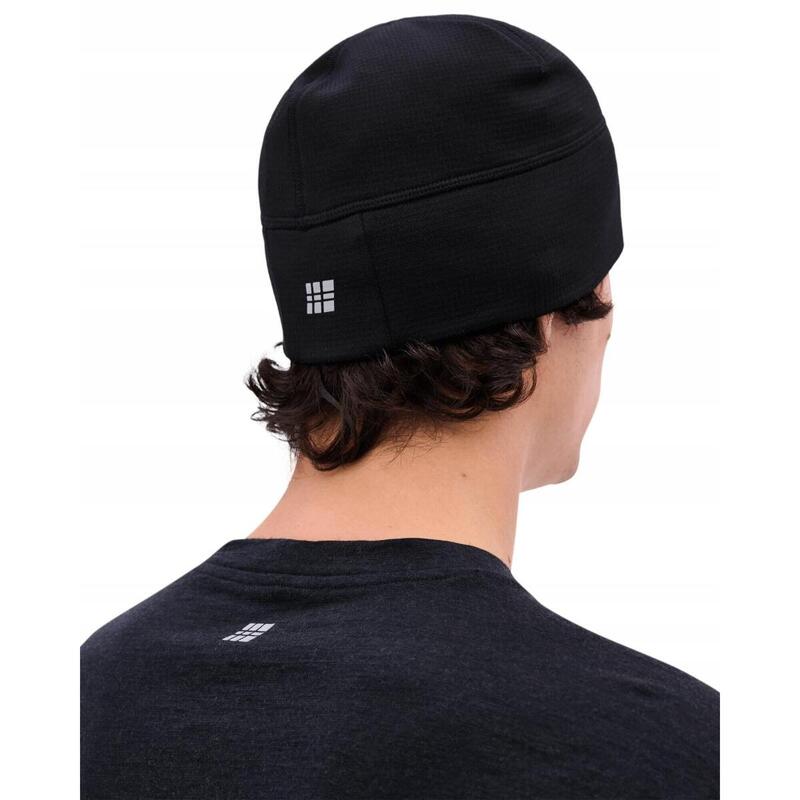 Căciulă alergare termală CEP Core Run Thermal Beanie | protecție vânt - black