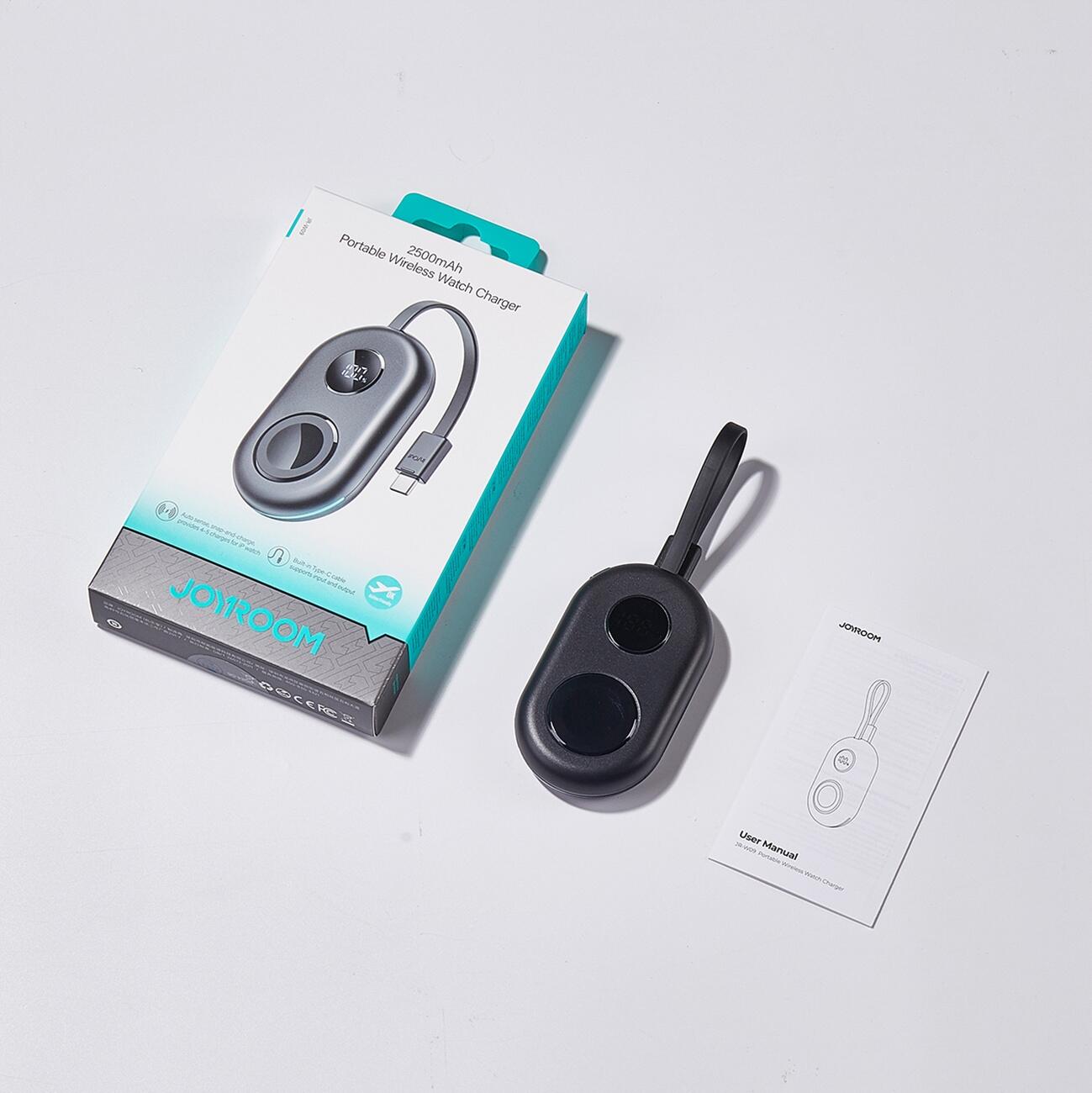Powerbank do apple watch joyroom ładowarka indukcyjna 3w z kablem usb-c 7/7
