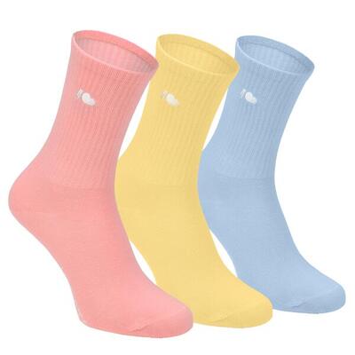 Kubota 3 Paar Damen Socken Cloud