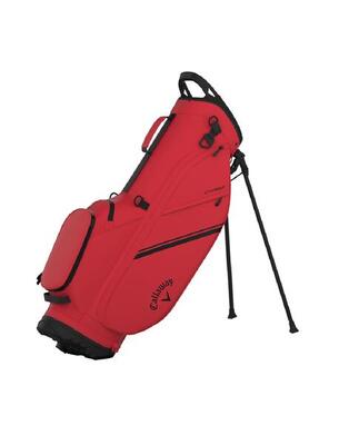 Callaway Golf Chase 2025 Sacca da golf leggera. rosso/nero