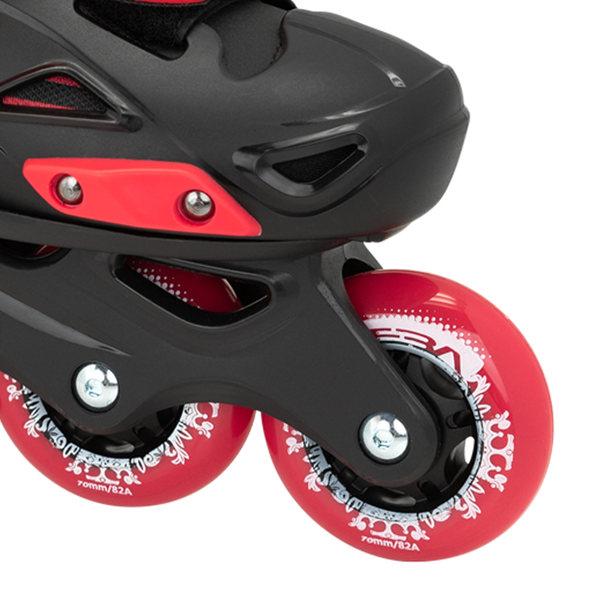 Rolki SEBA STJ Black Red Junior 6/7