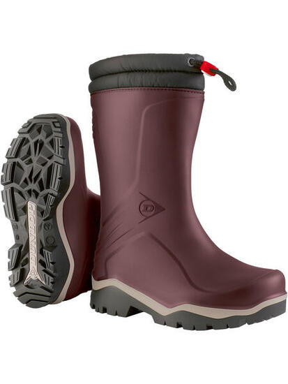 DUNLOP Bottes MK0KV45 Vêtements pour enfants Blizzard Bordeaux/Gris/Noir