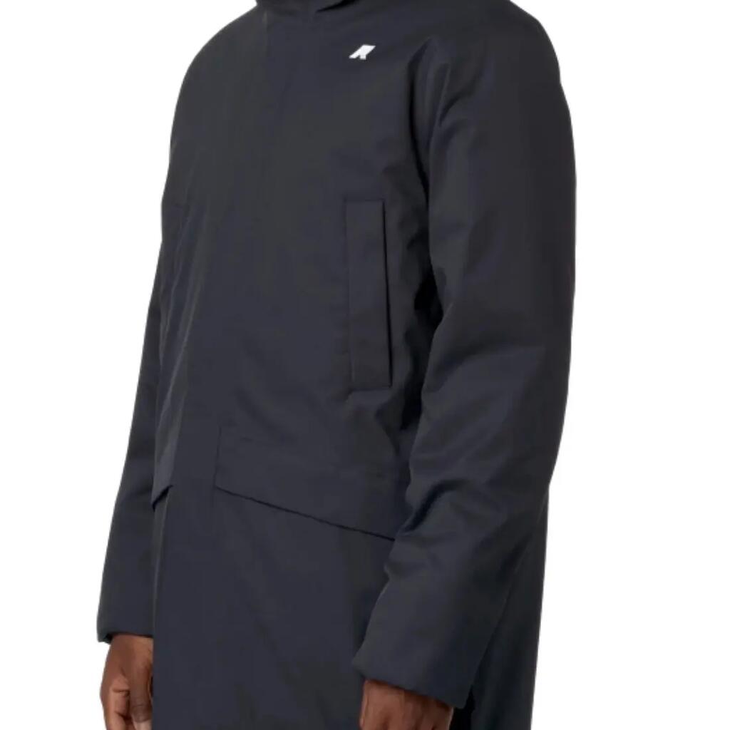 K-WAY - Giacca lunga uomo Jarno Twill Marmotta impermeabile - Taglia L