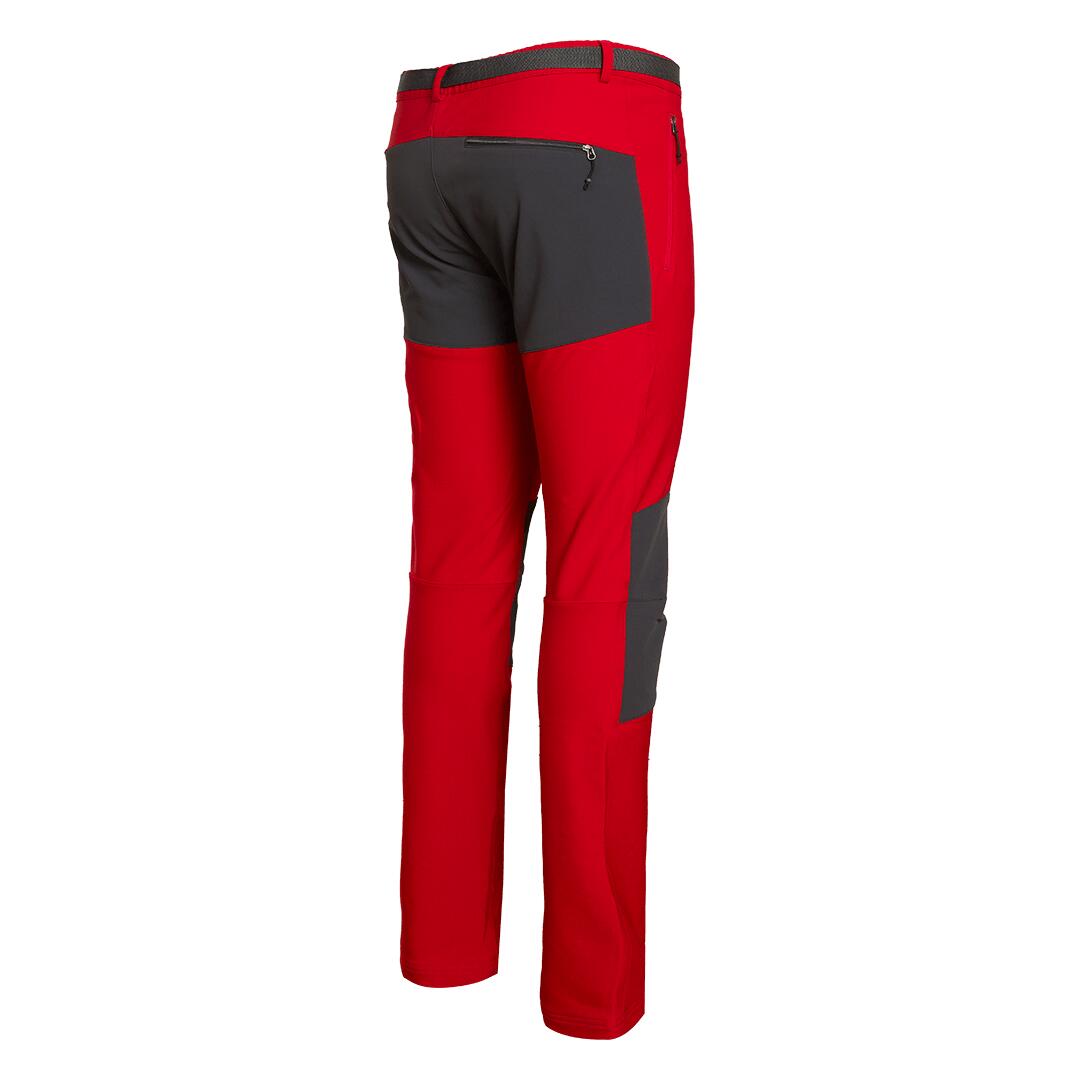 Pantalón para Hombre Trangoworld Aysen 003 Rojo/Gris 2/3