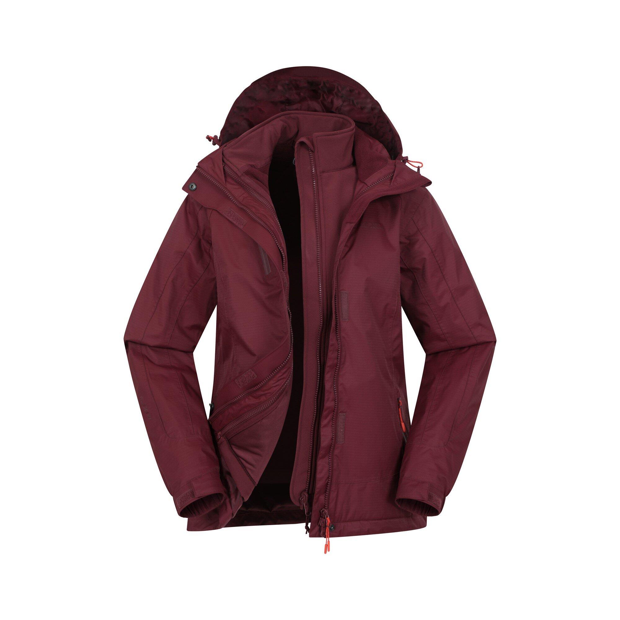 Mountain Warehouse Bracken Extreme Damen 3-in-1 Jacke - Wasserdicht 5/7