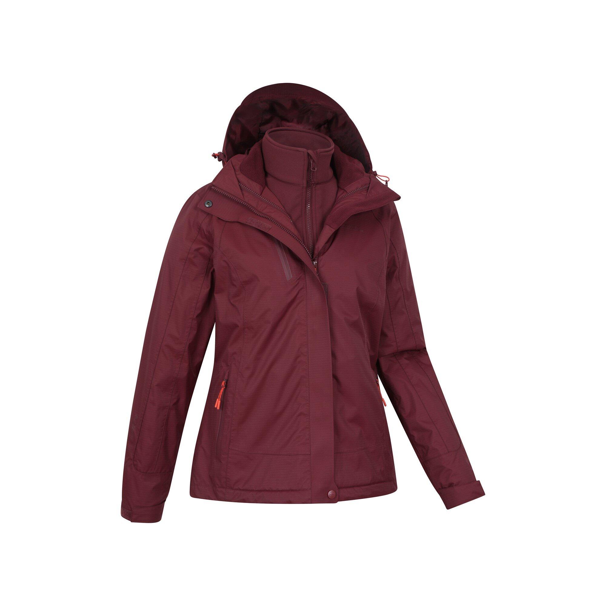 Mountain Warehouse Bracken Extreme Damen 3-in-1 Jacke - Wasserdicht 6/7
