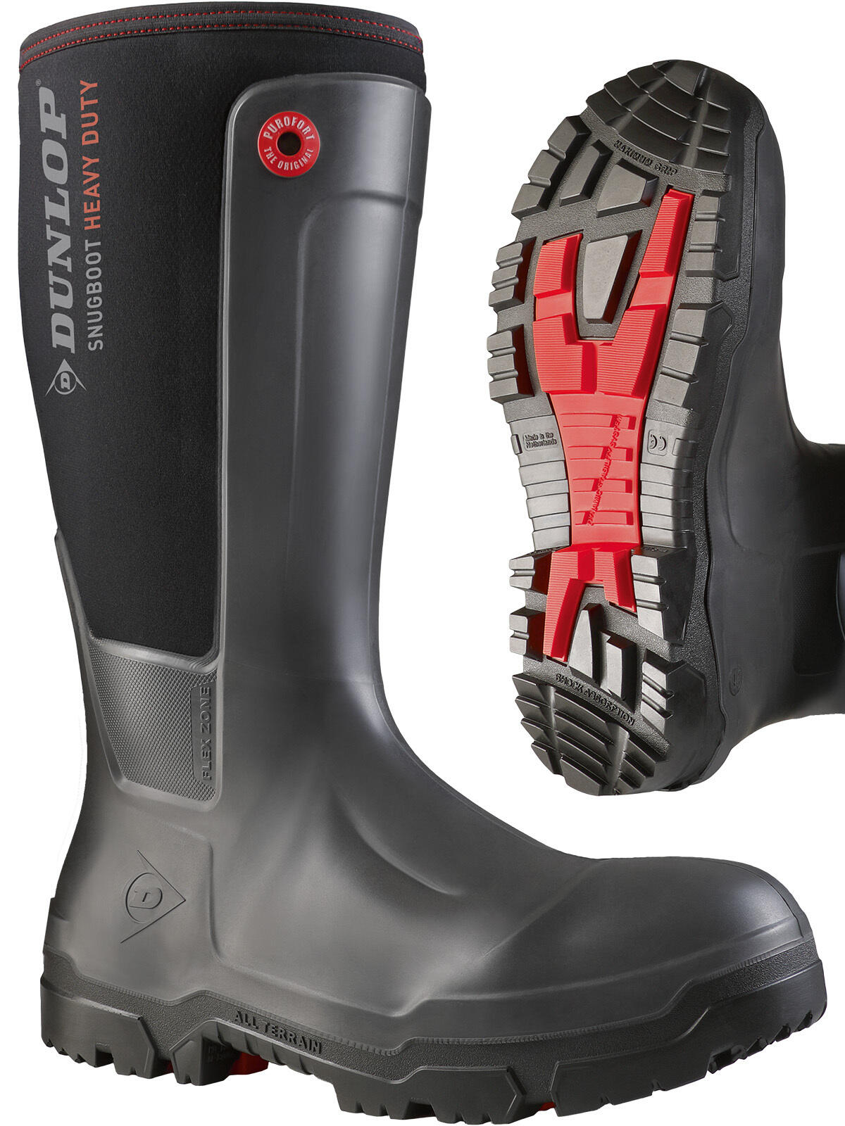 DUNLOP Bottes LG8HU01 Snugboot Robuste Sécurité complète 7/7