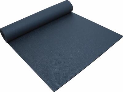 Yogamatte – dunkelblau – rutschfest – hergestellt in Deutschland – 180x60cm