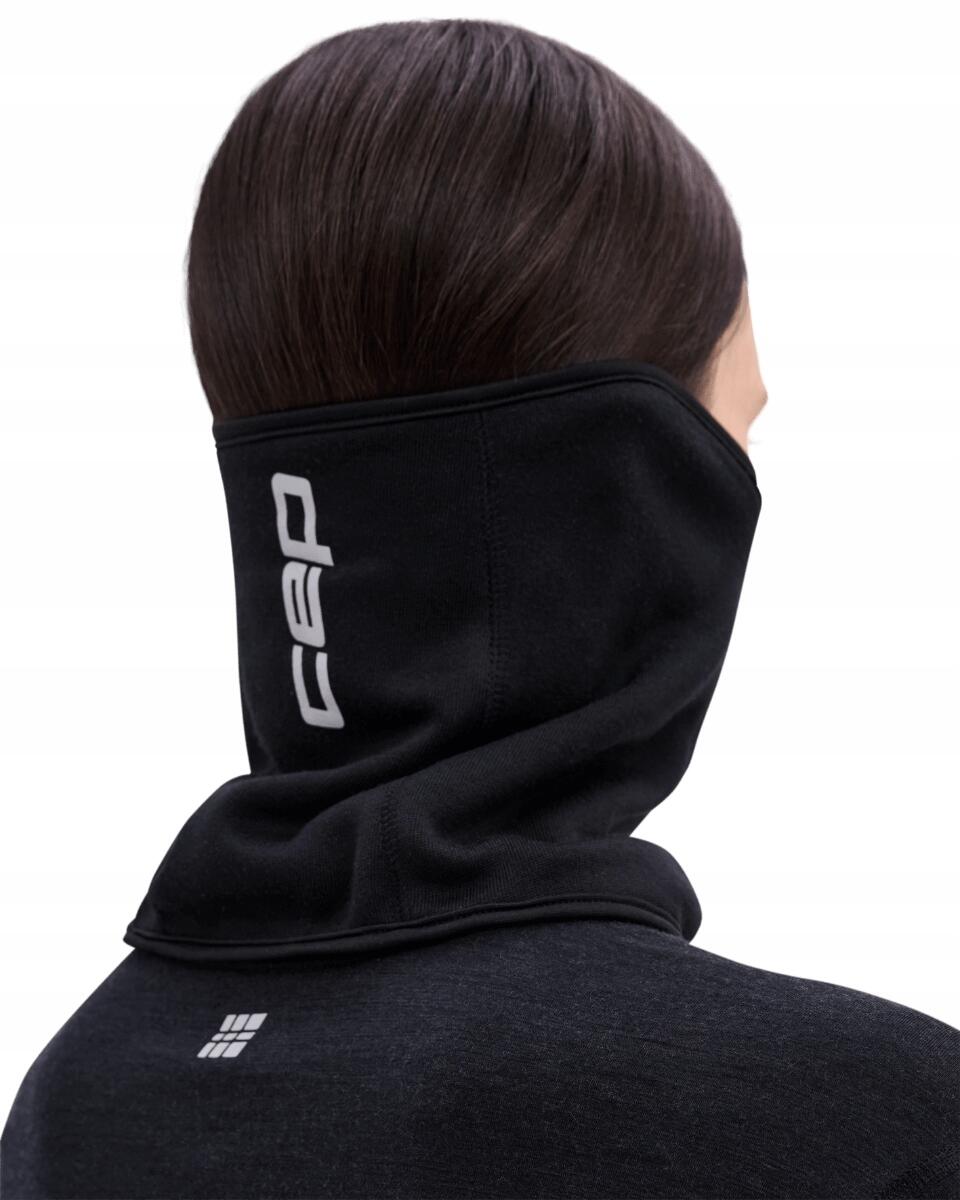 Sportowy komin na szyję unisex czarny Core Run CEP 5/7