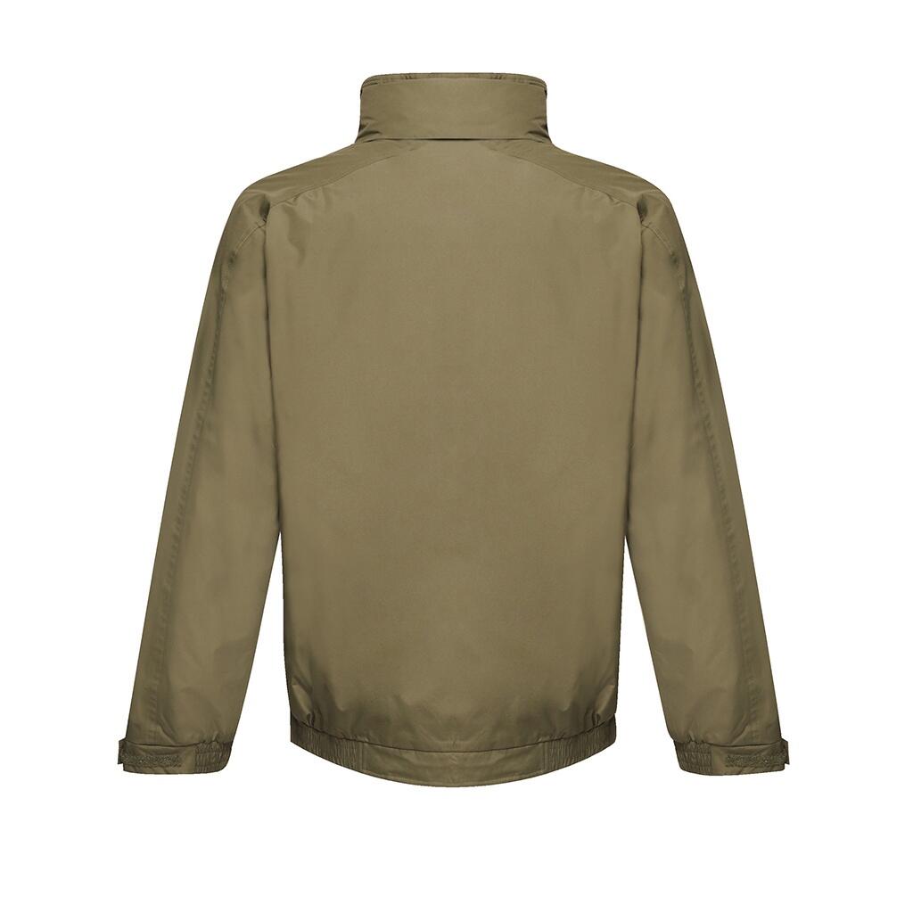 Dover Waterproof Windproof Jacket (ThermoGuard Insulation) (Dark Khaki/Black) 2/4