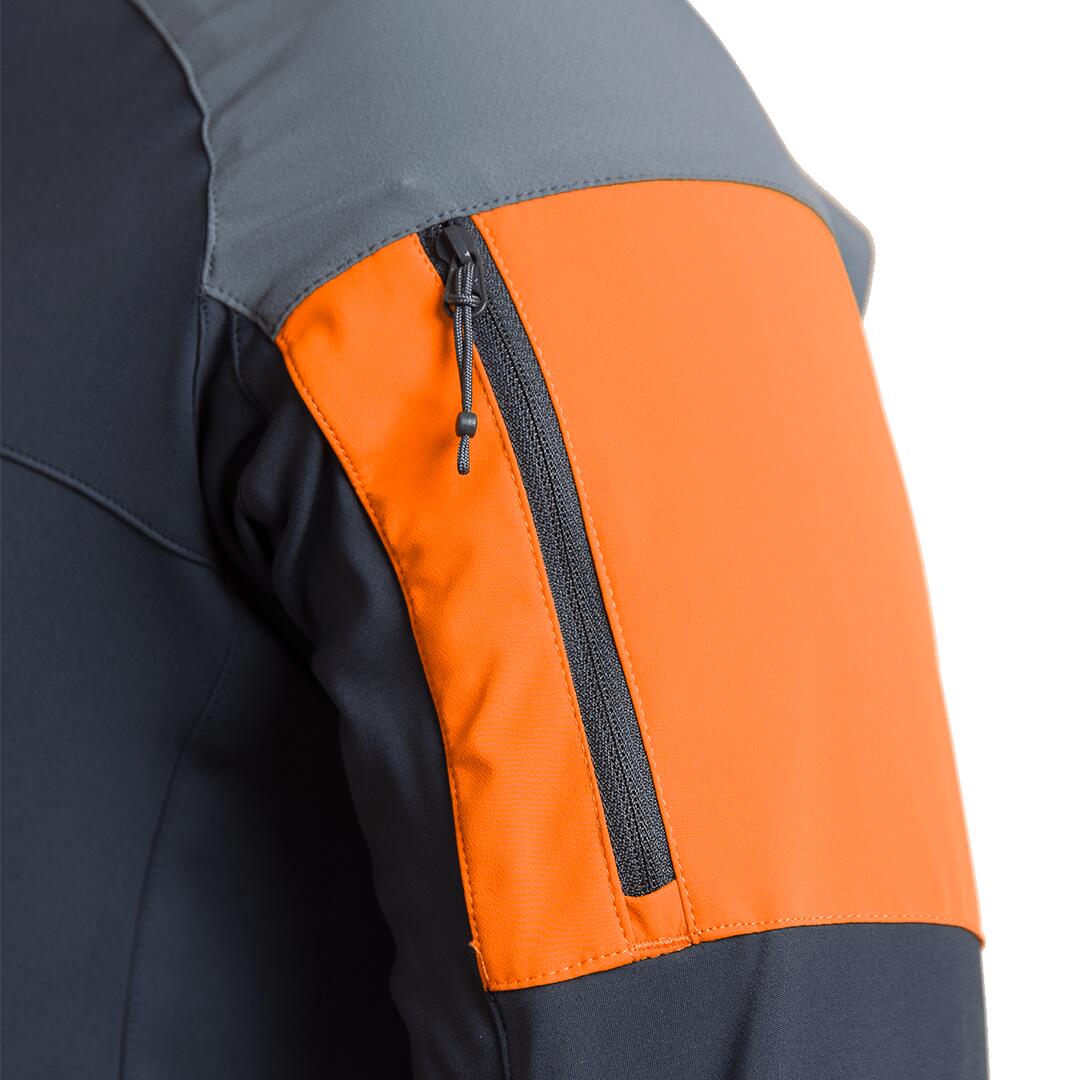 Chaqueta para Hombre Trangoworld Adamello Gris/Gris/Naranja 5/6