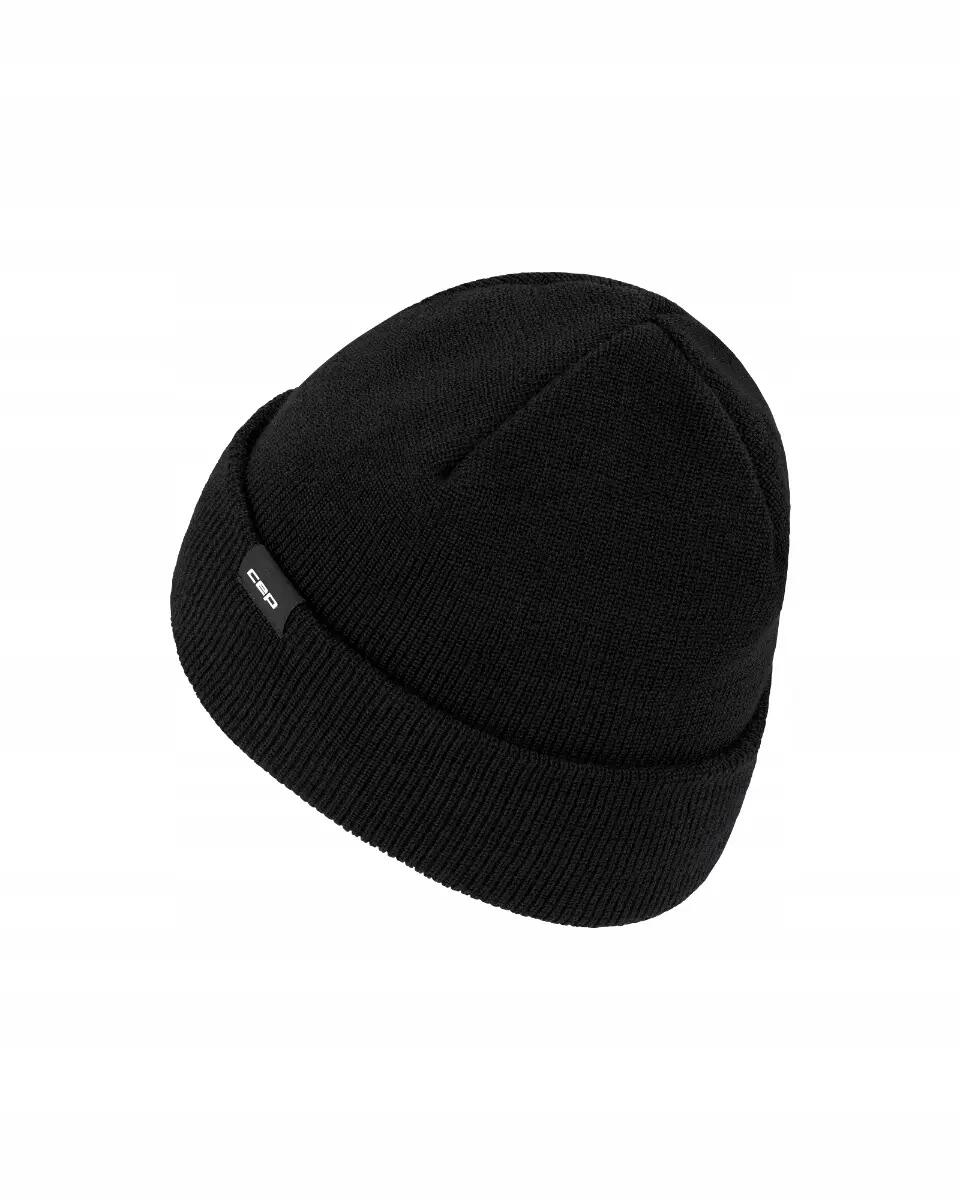Căciulă alergare termală CEP Core Run Thermal Beanie | protecție vânt - black 2/7