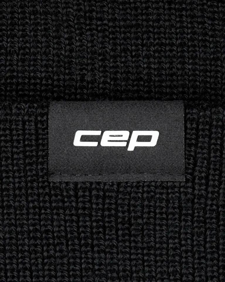 Căciulă alergare termală CEP Core Run Thermal Beanie | protecție vânt - black 7/7