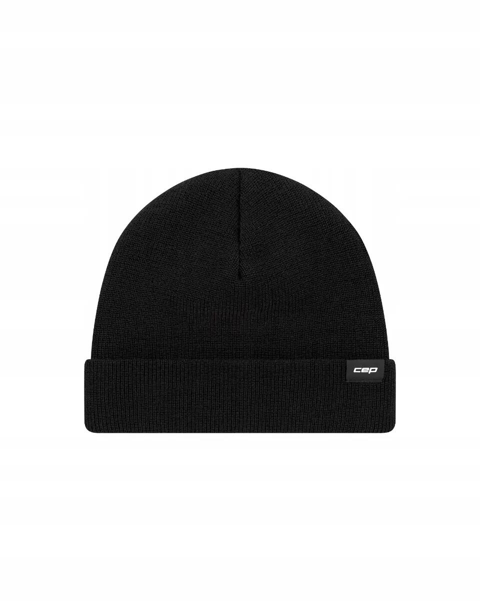 Căciulă alergare termală CEP Core Run Thermal Beanie | protecție vânt - black 4/7