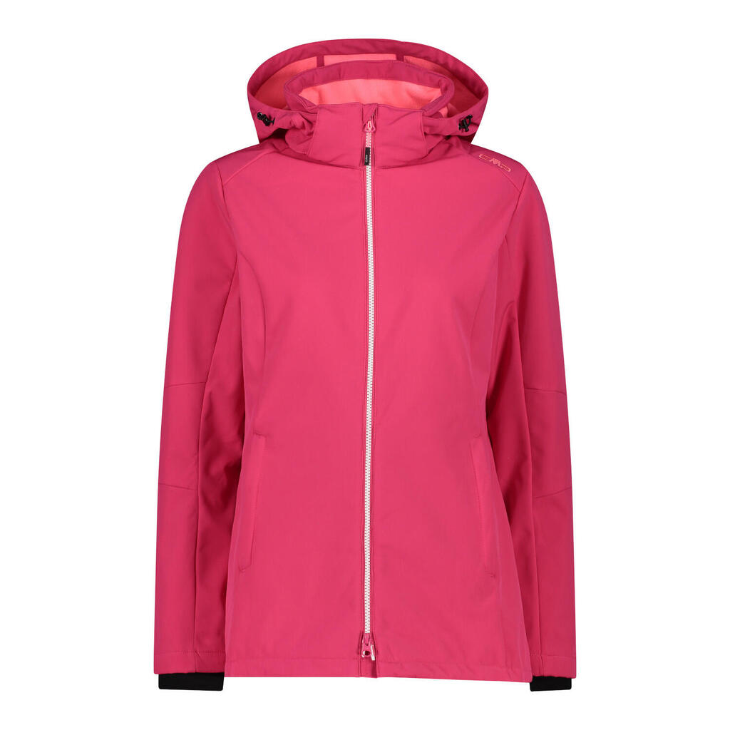 Women's zip-up hooded hiking jacket CMP